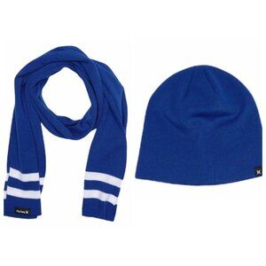 Hurley Men's Winter Hat Set - Beanie and Scarf SALE
